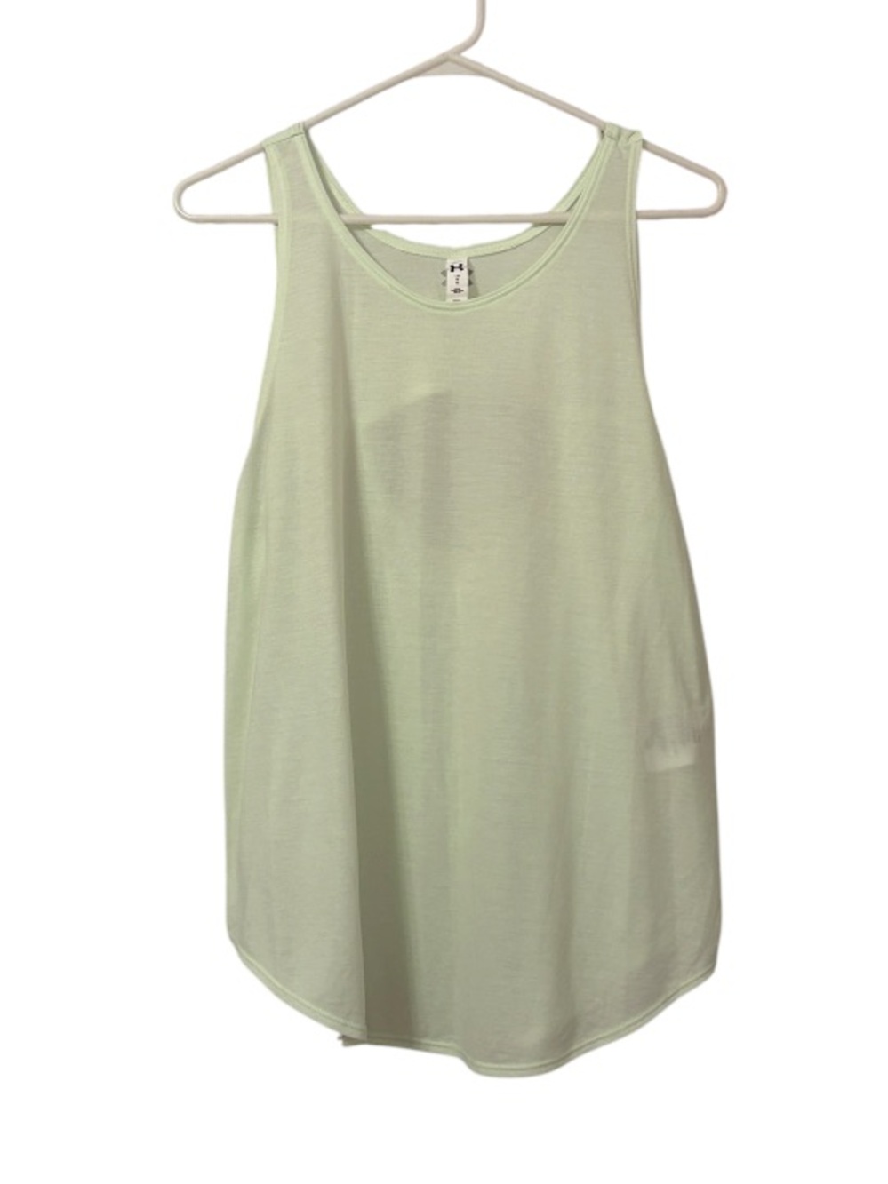 Under Armour Mint Green Open Back Tank Top